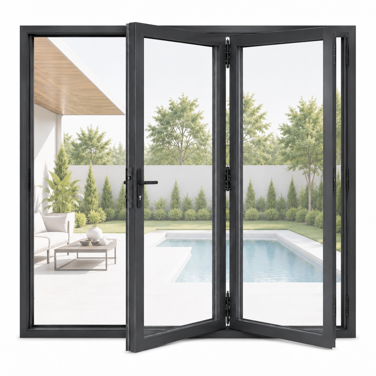 Bifold Doors 72" x 80"