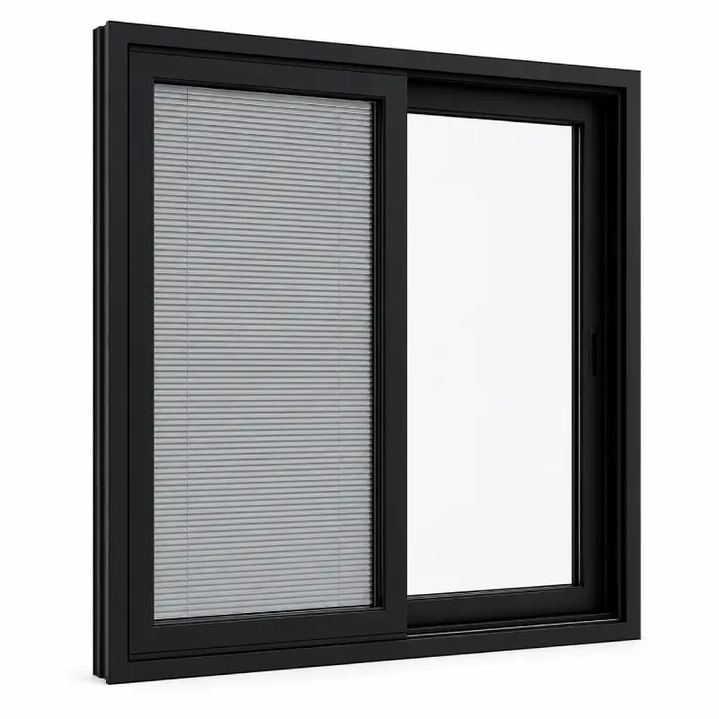 Blinds Between Glass Windows