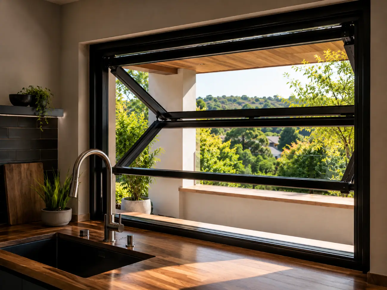 Fold up window manual