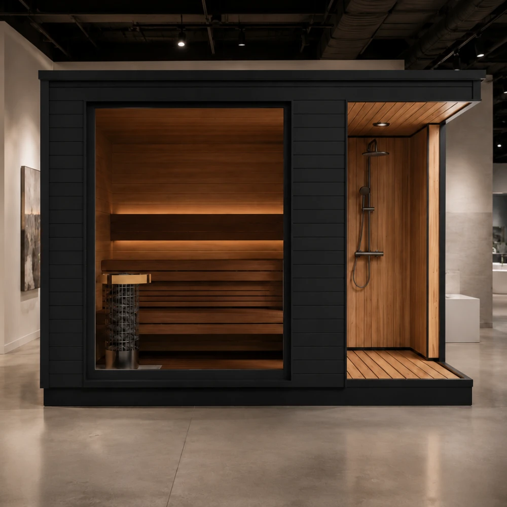 Sauna with room