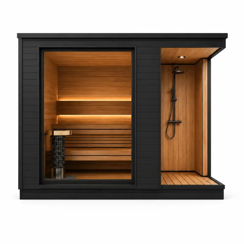 sauna with room main