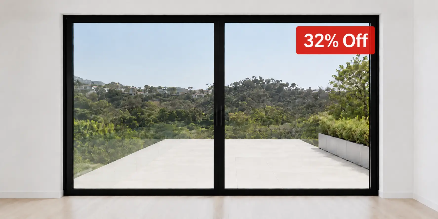 Sliding Doors- Discounted Banner