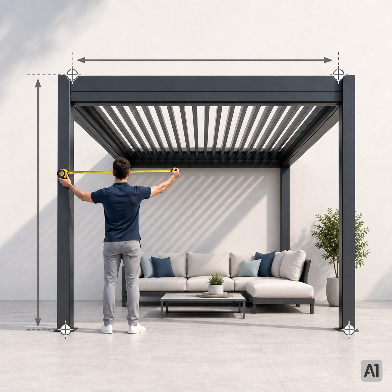 Pergola Measurement