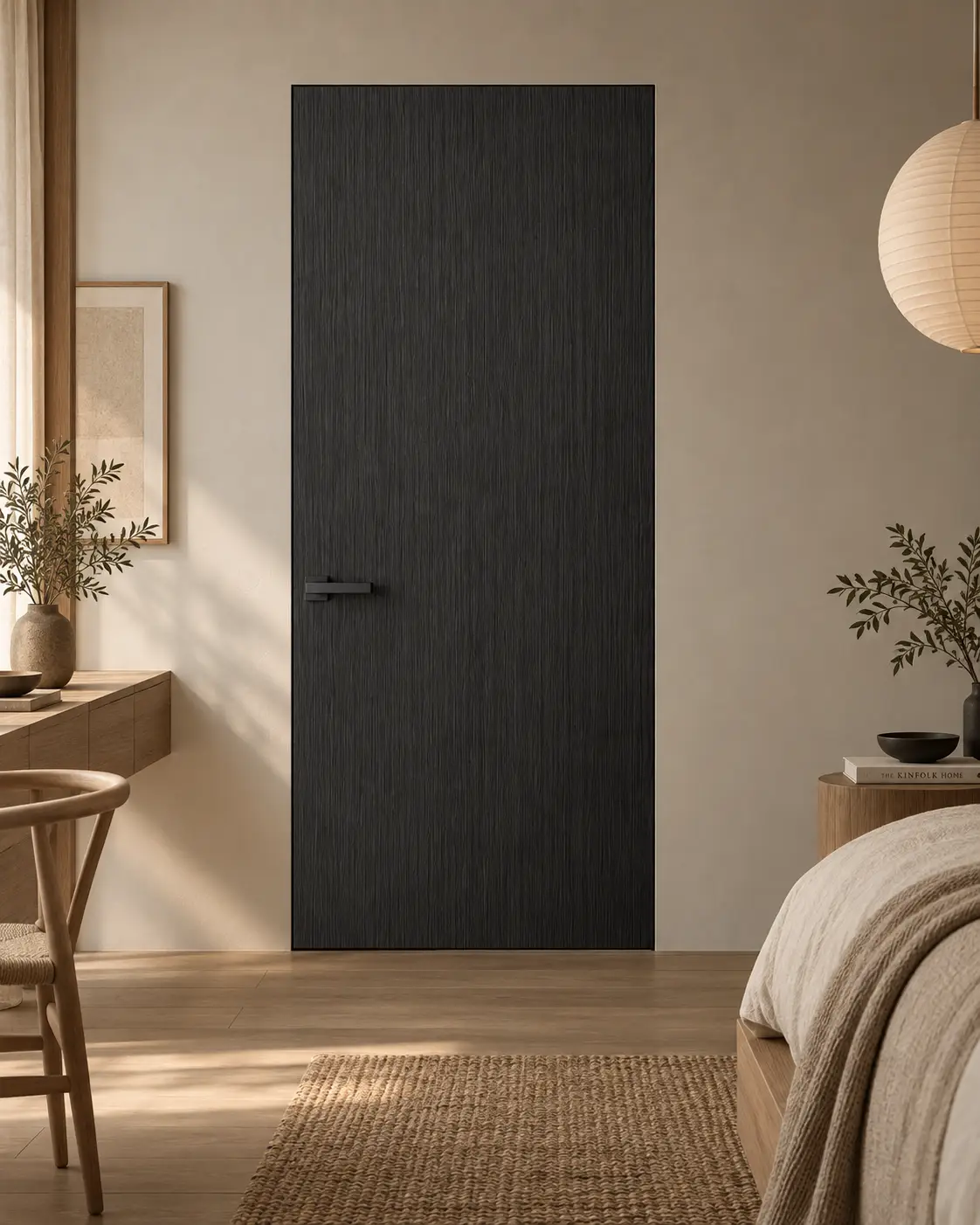 45 Series Aluminum-Wood Door — Dark Wood - Image 4