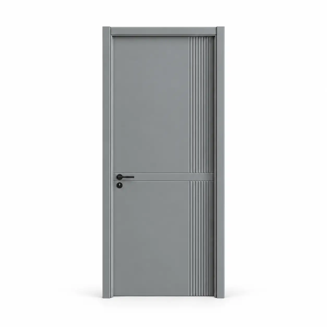 Slate Gray Carbon Crystal Interior Door