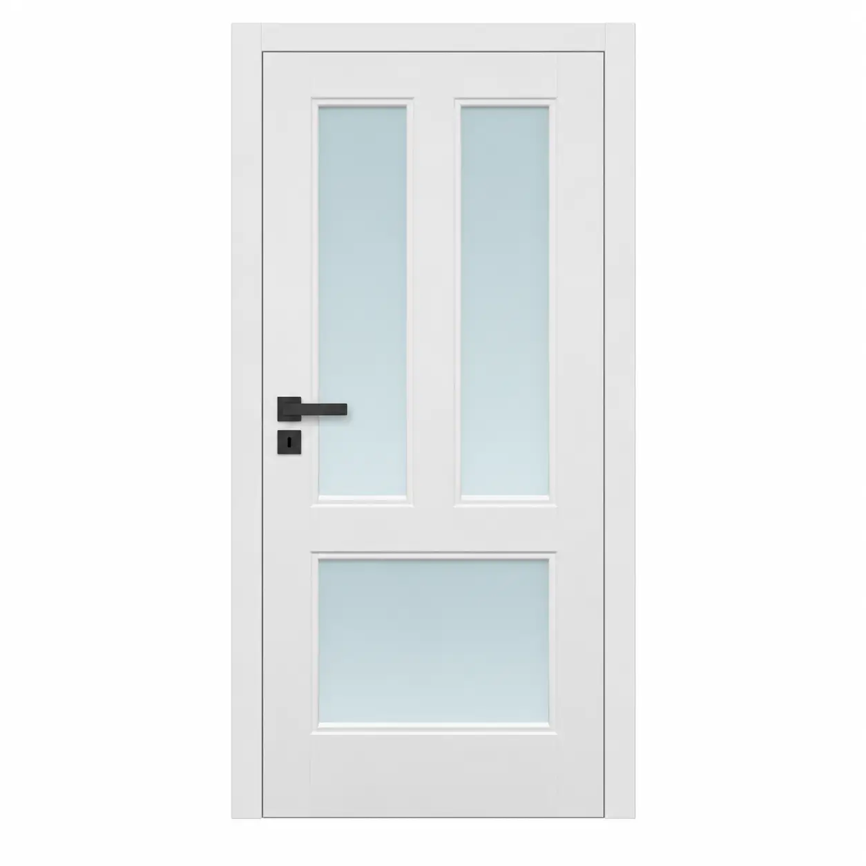 Ivory Trio Glass Door