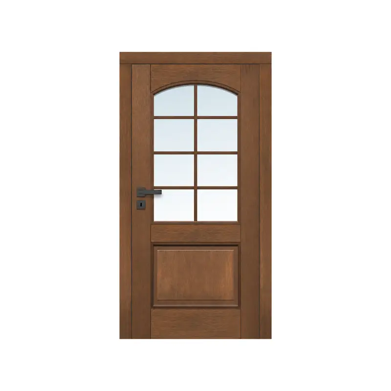 Gray Olive Glazed Oak Door