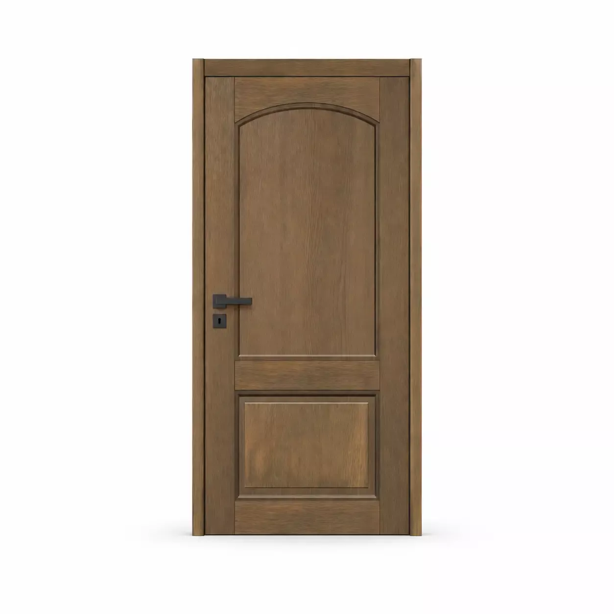Gray Olive Arched Door