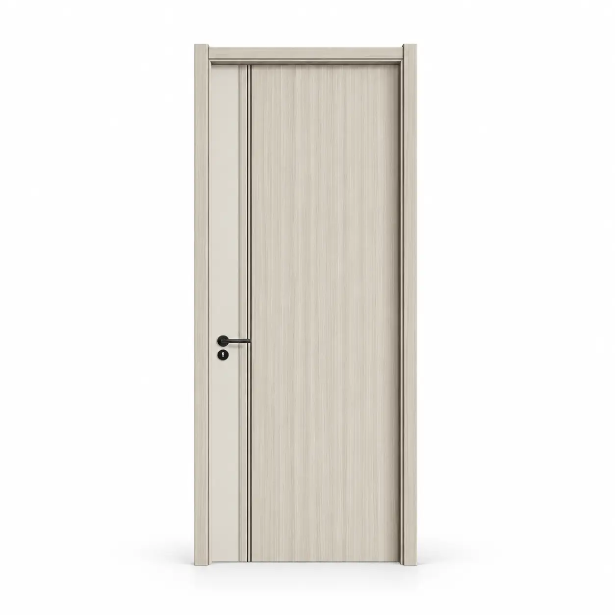 Soft Beige Carbon Crystal Interior Door